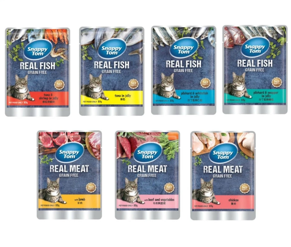 SNAPPY TOM Pouch (85g)
